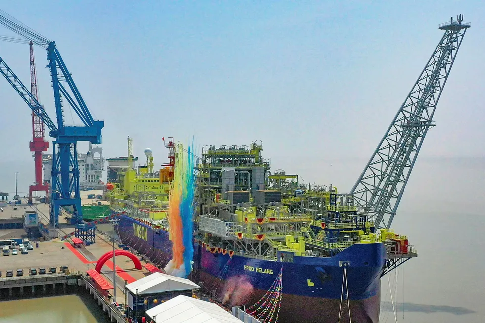 Already operational: Yinson's Helang FPSO is deployed off Malaysia