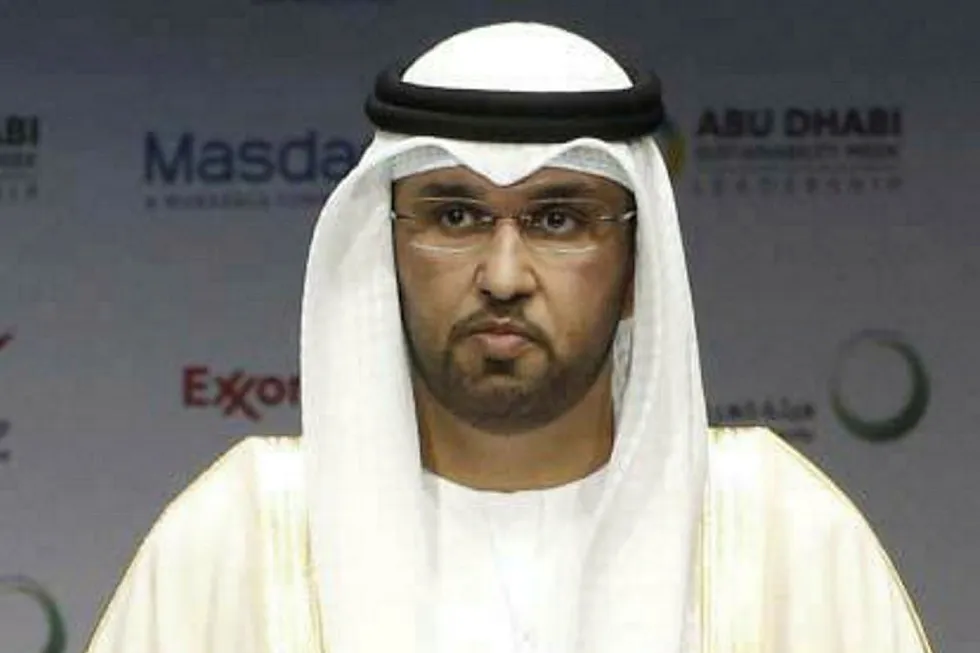 Looking for partners: Abu Dhabi National Oil Company chief executive Sultan al Jaber