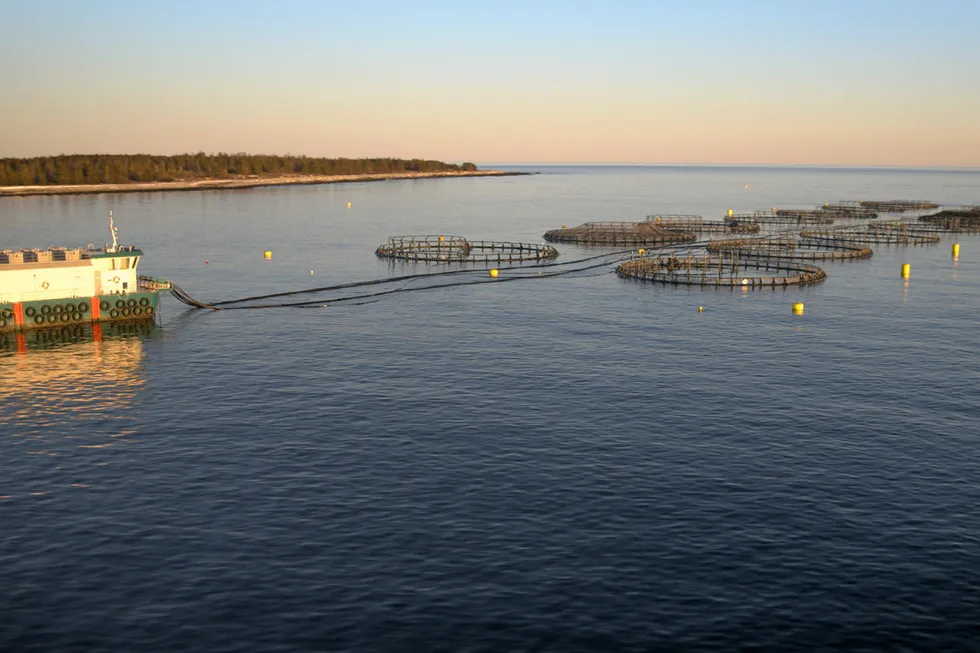 Cooke is looking to expand its Kelly Cove Coffin Island farm in Liverpool Bay, NS.
