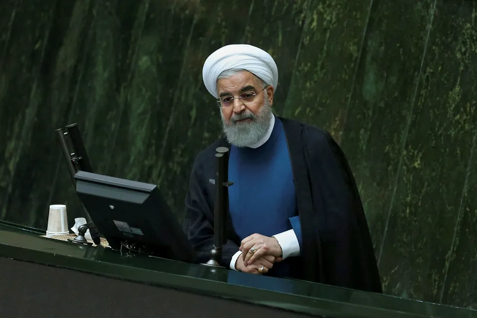 Irans president Hassan Rouhani har takket nei til et møte med Donald Trump. Foto: Vahid Salemi/NTB Scanpix