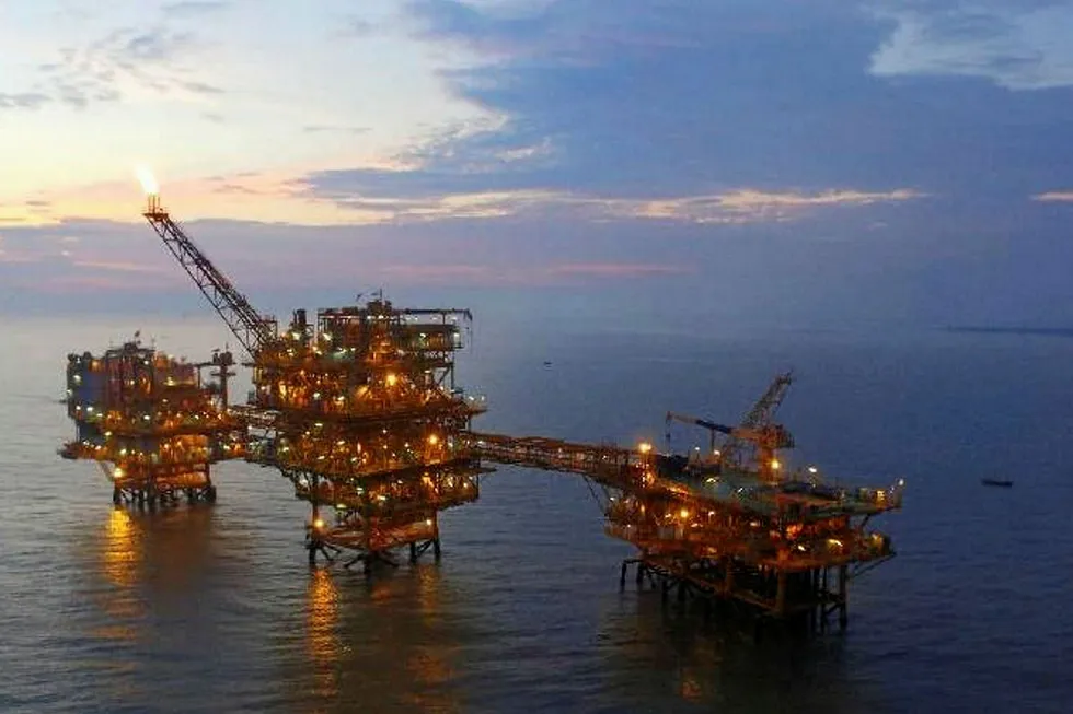 New discovery: offshore facilities at the Pangkah PSC off Indonesia