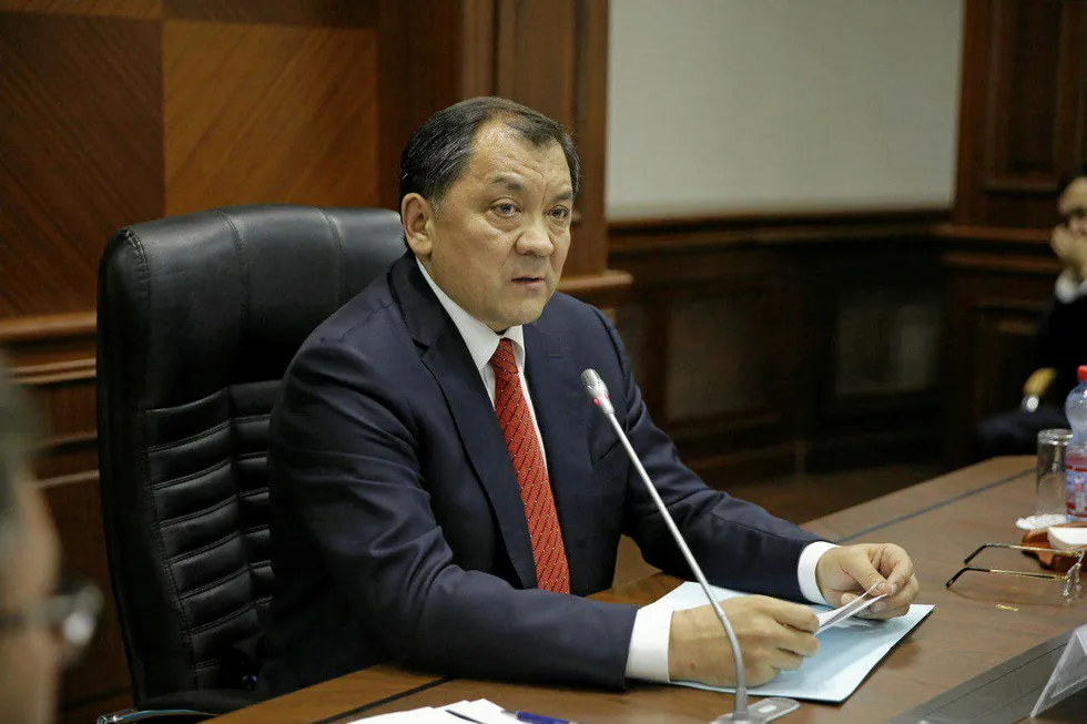 Compliance: Kazakhstan Energy Minister Nurlan Nogayev