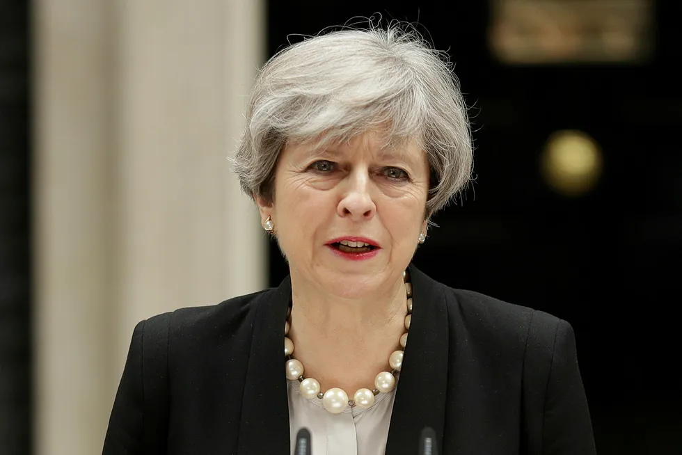 Det kan bli et mye mer spennende valg i Storbritannia enn hva alt tydet på da Theresa May i april utlyste nyvalg. Foto: Matt Dunham/AP photo/NTB scanpix
