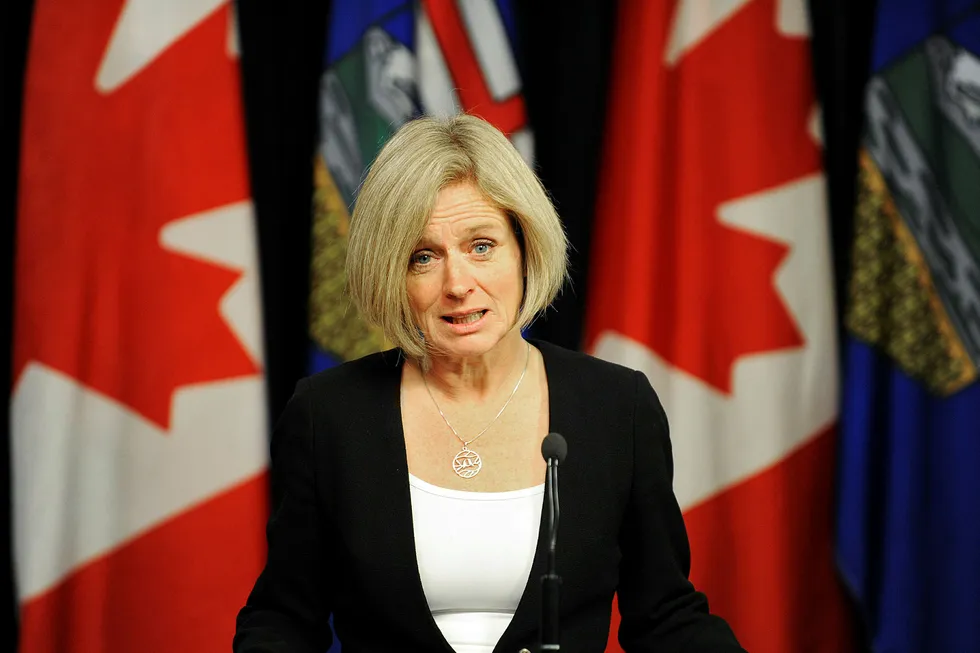 Willing to use public funds: Alberta Premier Rachel Notley says her province could buy the Trans Mountain pipeline project in order to ensure the expansion proceeds