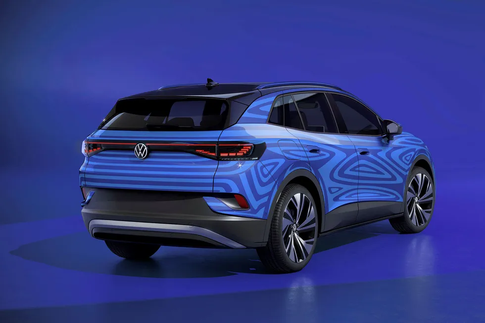 Volkswagen id. 4 skal lanseres mot slutten av 2020.