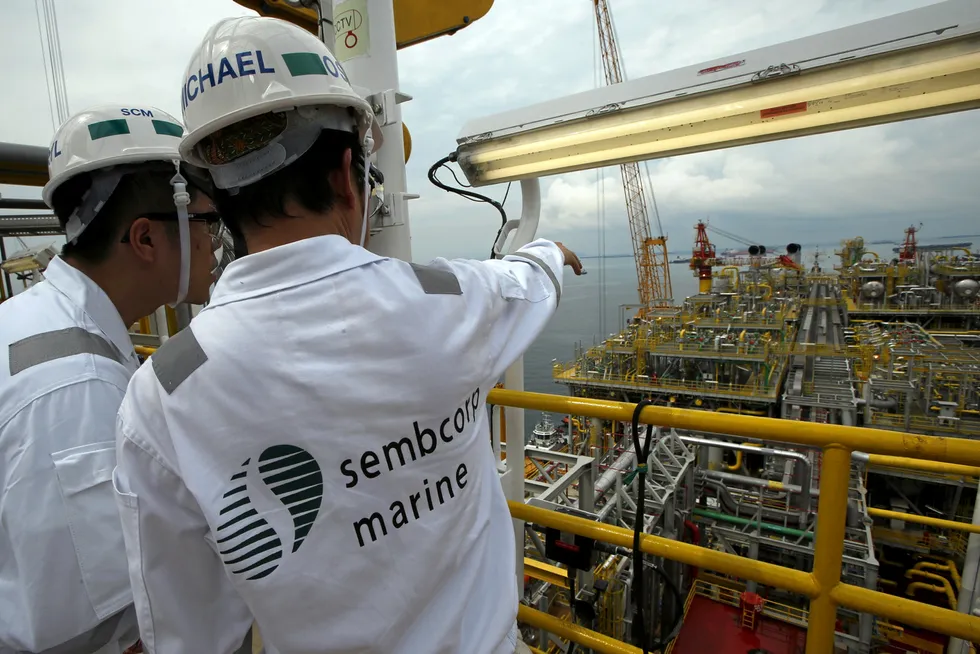 FPSO workers: Sembcorp Marine employees in Singapore