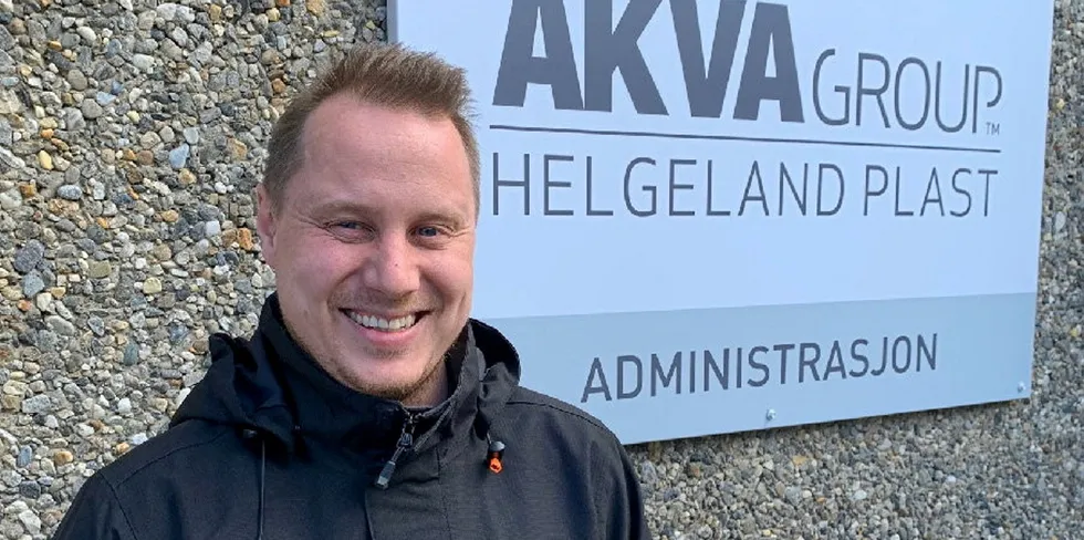 Freddy Bakken Bratseth er ansatt som midlertidig daglig leder Akva Group Helgeland Plast.