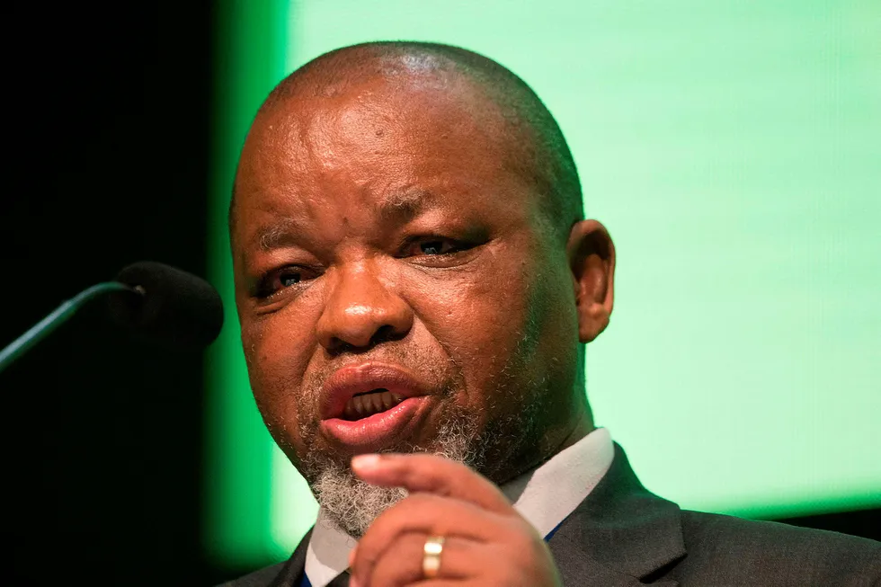 Onshore: South Africa's Minister of Minerals & Energy, Gwede Mantashe, will welcome further exploration