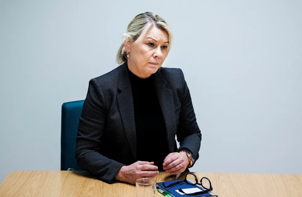 Monica Mæland har støtt på noe skremmende etter at hun tok over som kommunal- og moderniseringsminister, nemlig demografi. Foto: Per Thrana