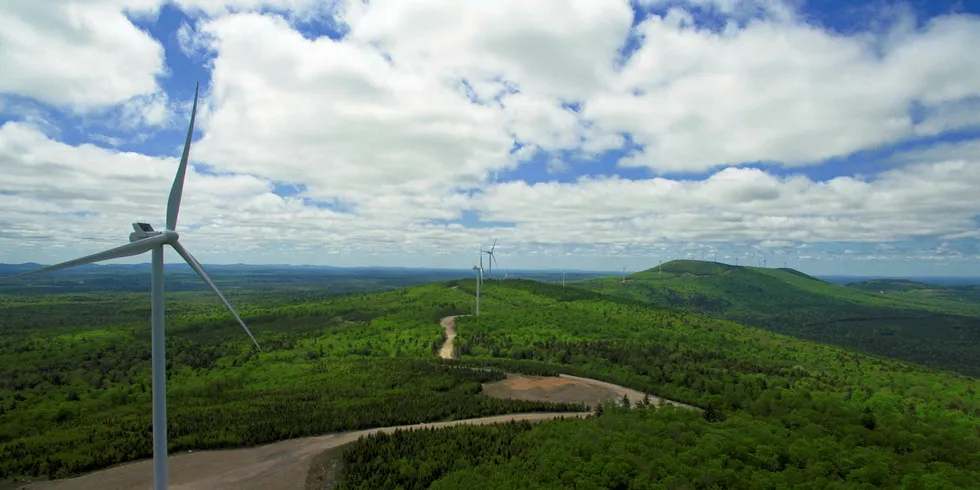 A Southern Power wind farm in the US