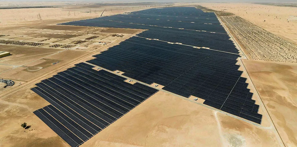 The project follows the 1.2GW Abu Dhabi Noor, the emirate's first utility-scale solar array