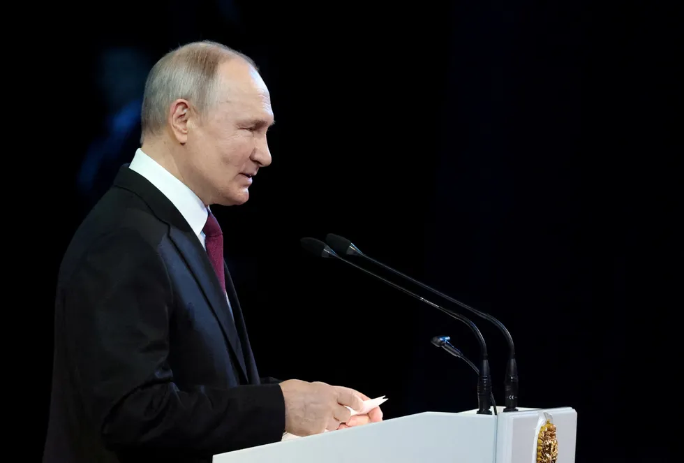 Crimea compensation: Russian President Vladimir Putin.