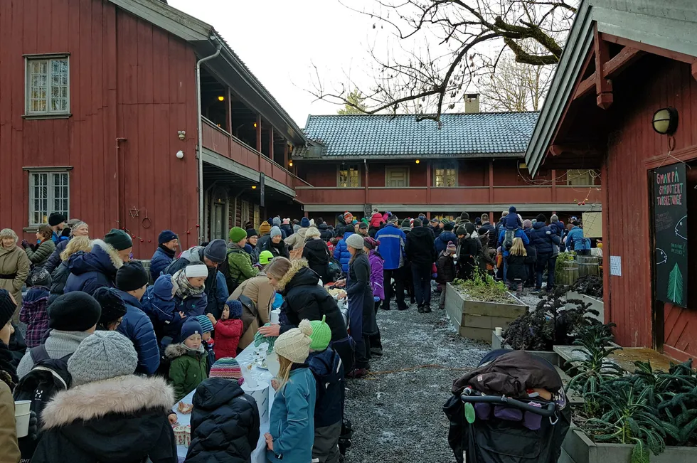 Regjeringen mener de har bidratt med penger til blant annet barnehager. Grunnrenteskatt er noe av det som har sikret lavere barnehagepriser. Her fra Geitmyra barnehage. Oslo.