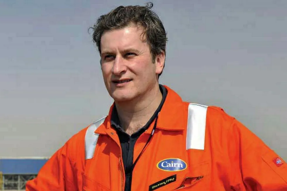 Cairn Energy chief executive Simon Thomson