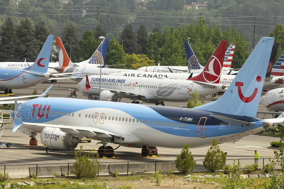 Nok et problem har dukket opp rundt de omstridte Boeing 737 Max-flyene.