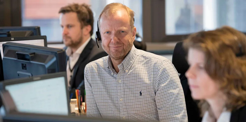 Søren Martens er administrerende direktør ved laksebørsen Fish Pool.