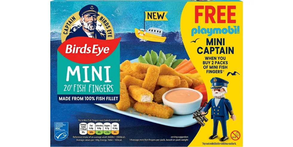 Birds Eye was the first to announce in March that it was launching Mini Fish Fingers across retailers in the United Kingdom.