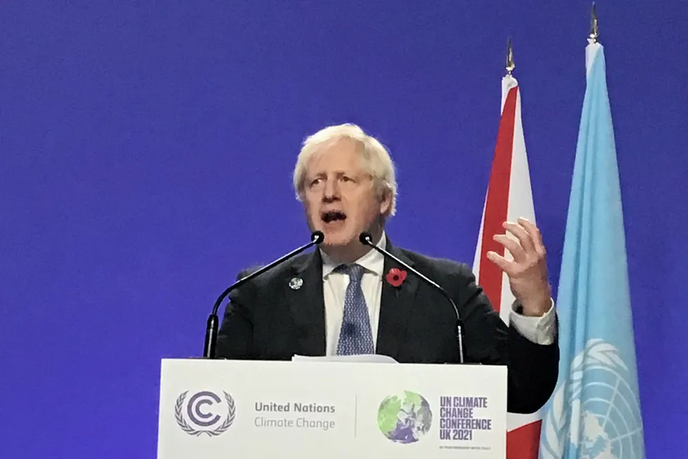 Possible, impossible: UK Prime Minister Boris Johnson at COP26 in Glasgow on 10 November