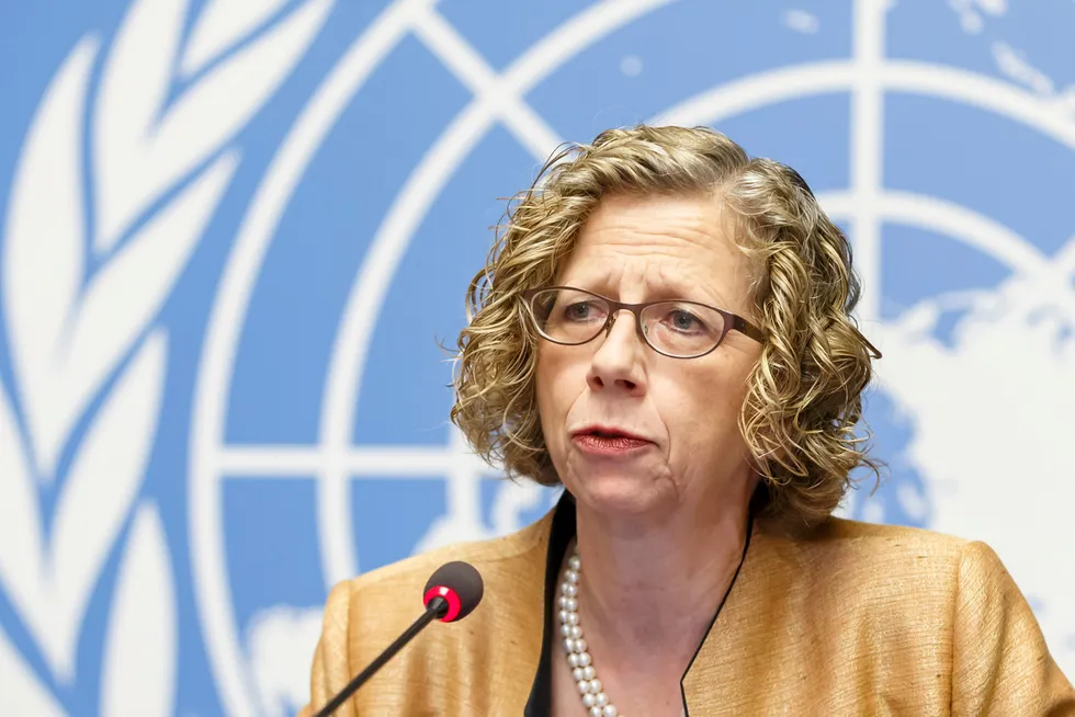 Serious: UNEP executive director Inger Andersen says methane emissions need to be drastically reduced to limit global warming