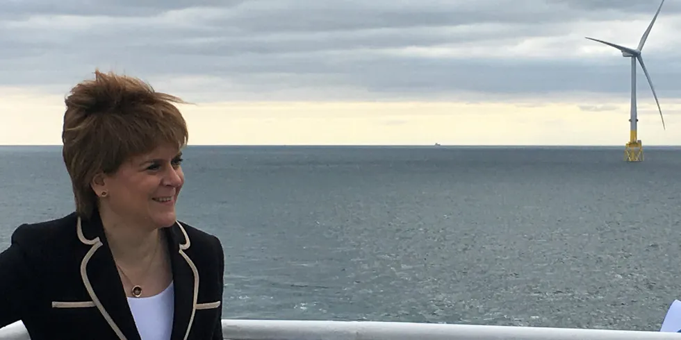 Scottish First Minister Nicola Sturgeon. Scottish First Minister Nicola Sturgeon.