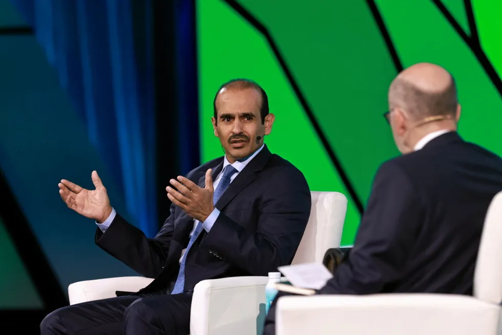 QatarEnergy chief executive Saad Sherida al-Kaabi.