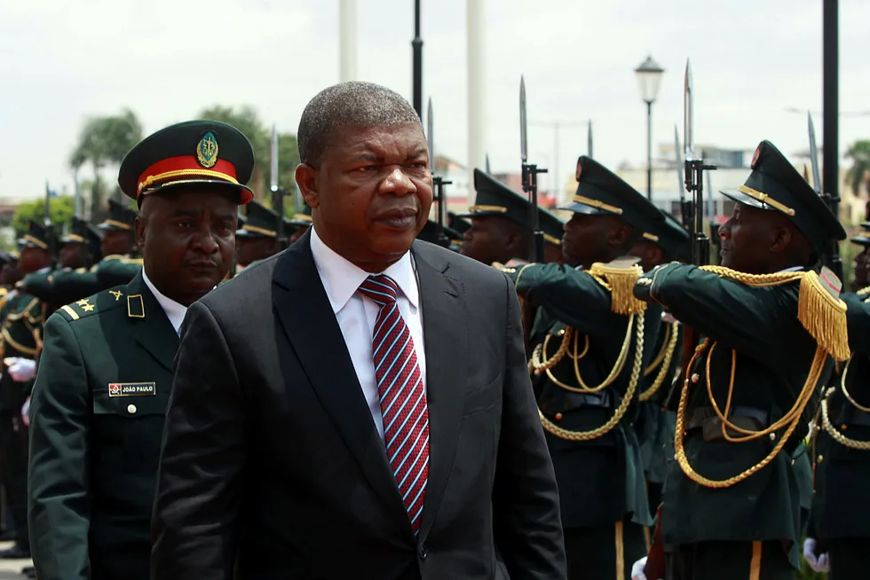 Ringing the changes: Angolan President Joao Lourenco has sacked Isabel dos Santos and most of the Sonangol board