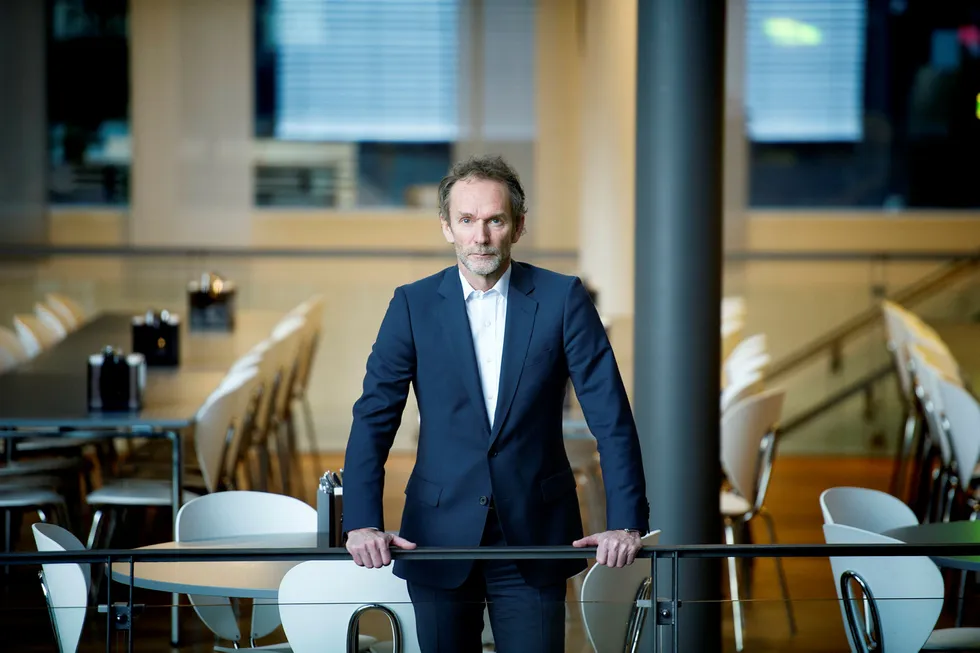 – Nå kommer vi nok tilbake til at det er datastrømmen som bestemmer, sier Harald Magnus Andreassen etter en periode med mye uro i markedene. Foto: Elin Høyland