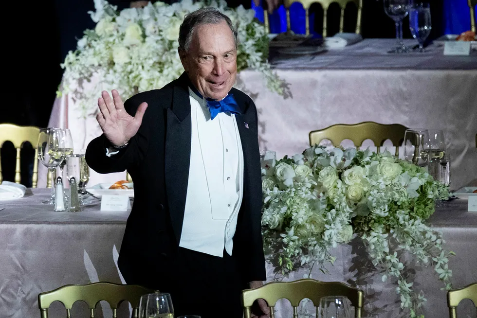 Michael Bloomberg (77) ble sent med i konkurransen om bli den demokratiske kandidaten som vil stille mot Donald Trump i valget til høsten.
