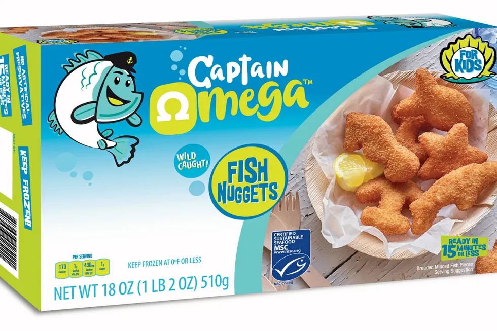 Captain Omega is Mowi's new frozen line being sold to US consumers.