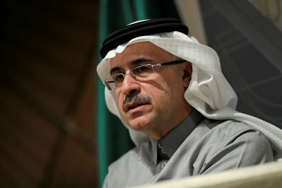 Deals at the ready: Saudi Aramco chief executive Amin Nasser