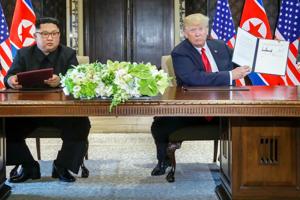 På nyåret møtes de igjen, Nord-Koreas leder Kim Jong-un og USAs president Donald Trump.