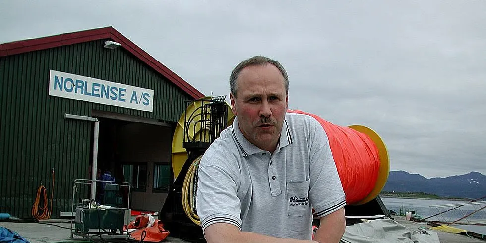 Terje Olav Hansen daglig leder i Norlense as, som holder til i Fiskebøl i Vesterålen. Arkivfoto: DN