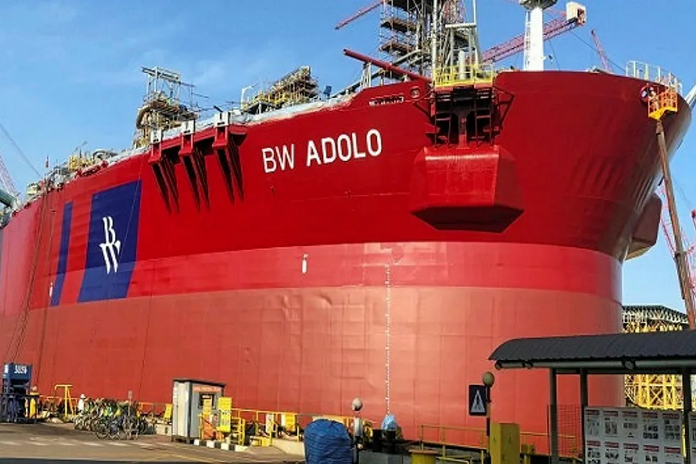 Flowign oil: the BW Adolo FPSO
