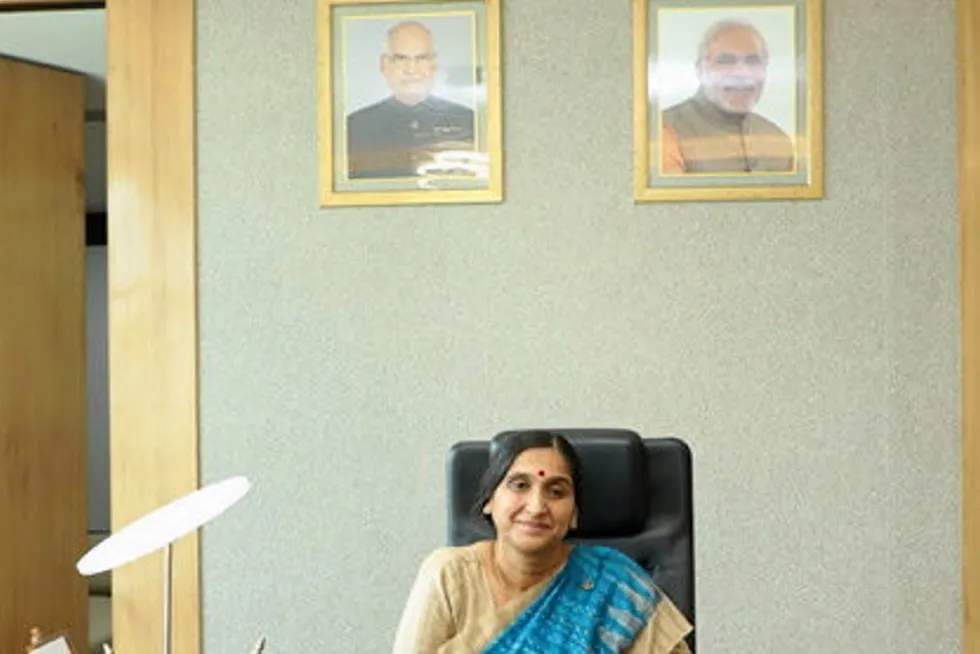 At the helm: Alka Mittal, the chairman and managing director of ONGC