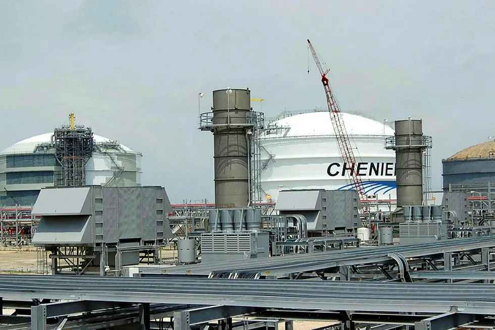 Feed gas volumes restored: to Cheniere's Sabine Pass facility