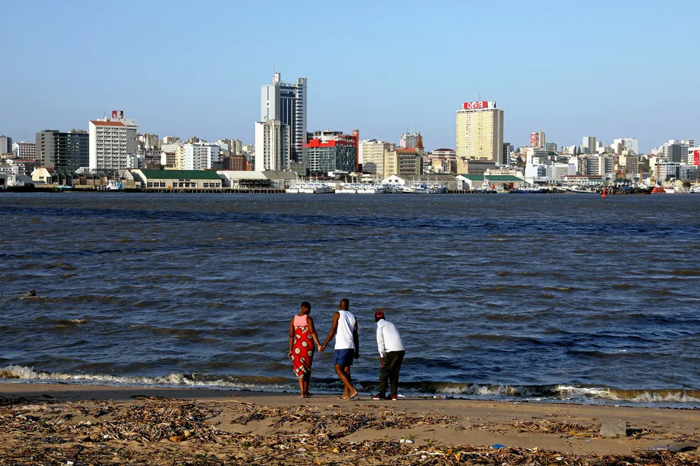 Maputo: the mooted gas pipeline would pass near Mozambique's capital