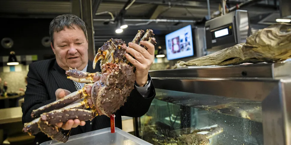 Svein Ruud i er administrerende direktør i Norway King Crab.