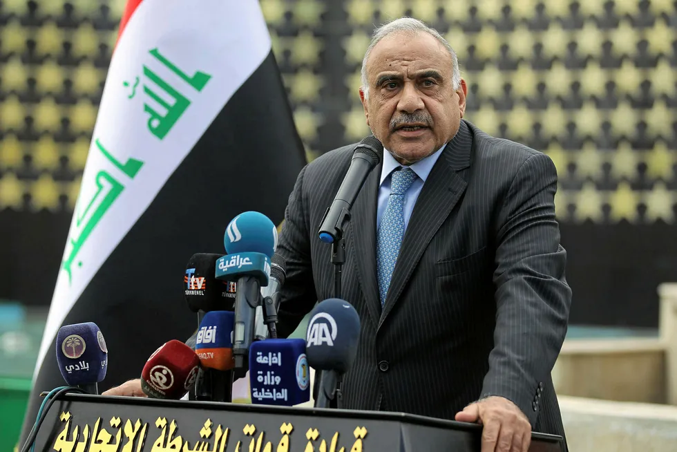 Ousted: Iraq's Prime Minister Adel Abdul Mahdi