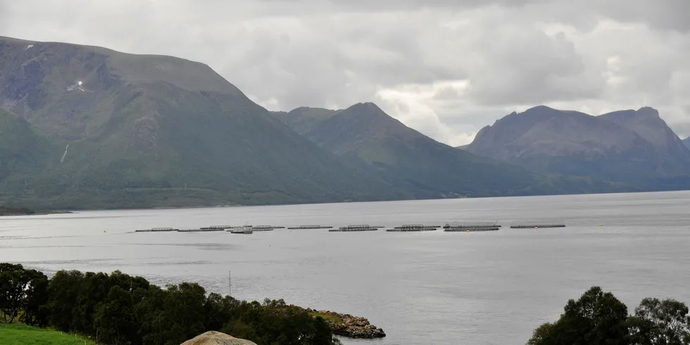 Illustrasjonsfoto fra en annen lokalitet i Sør-Troms.