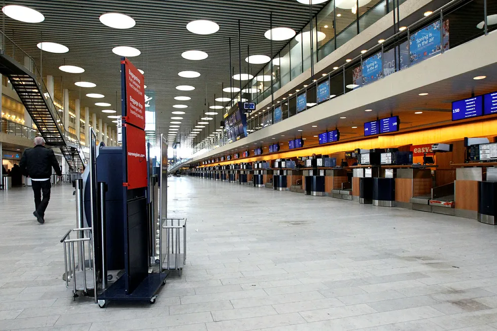 Fra København lufthavn Kastrup i 2010. Foto: BOB STRONG/REUTERS/NTB scanpix