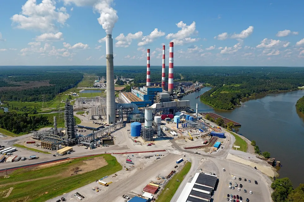 GE Gas Power CCUS project: The James M. Barry Electric Generating Plant in Bucks, Alabama, is operated by a subsidiary of Southern Company