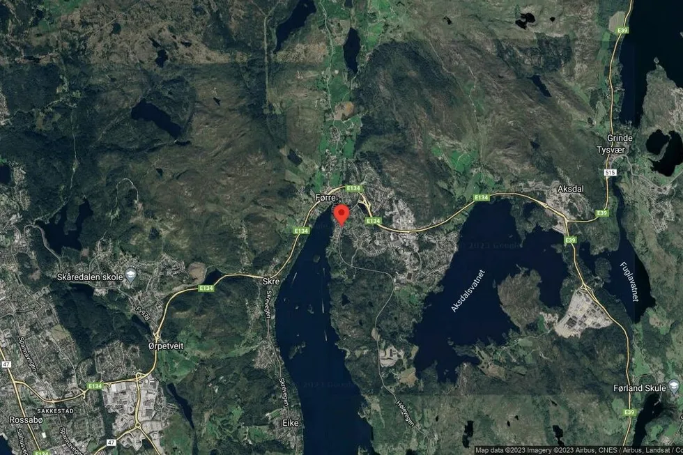 Området rundt Førreneset 36, Tysvær, Rogaland