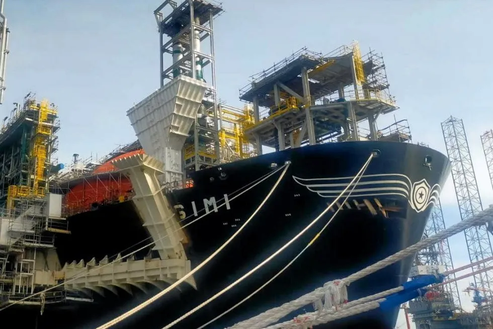 Conversion: Golar LNG’s Gimi FLNG is being readied at Seatrium’s Benoi yard in Singapore for its next lease of life.