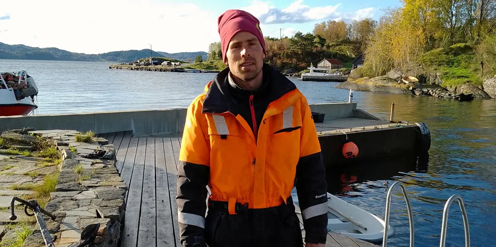 Fisker Olav Selvåg Bøe er rogalending, men drar ofte på fiske i nord.