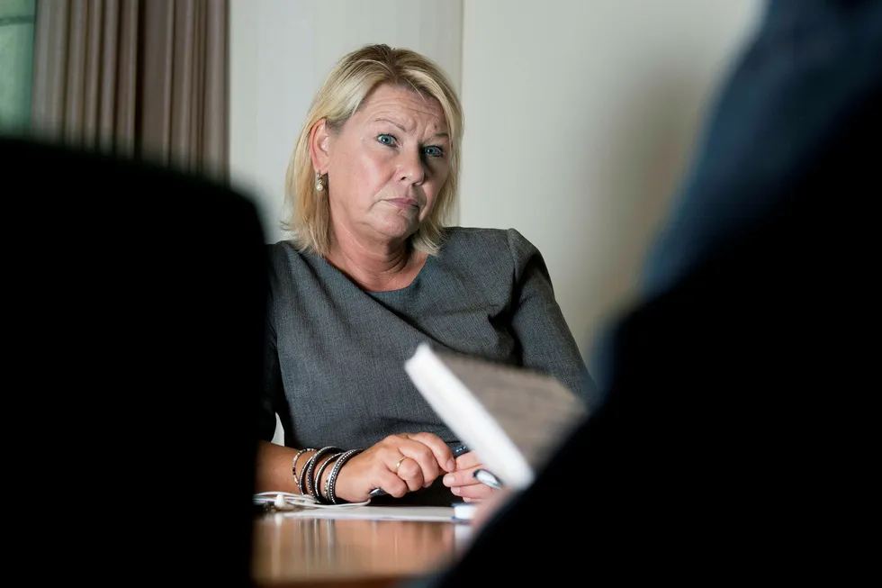 Næringsminister Monica Mæland. Foto: Elin Høyland
