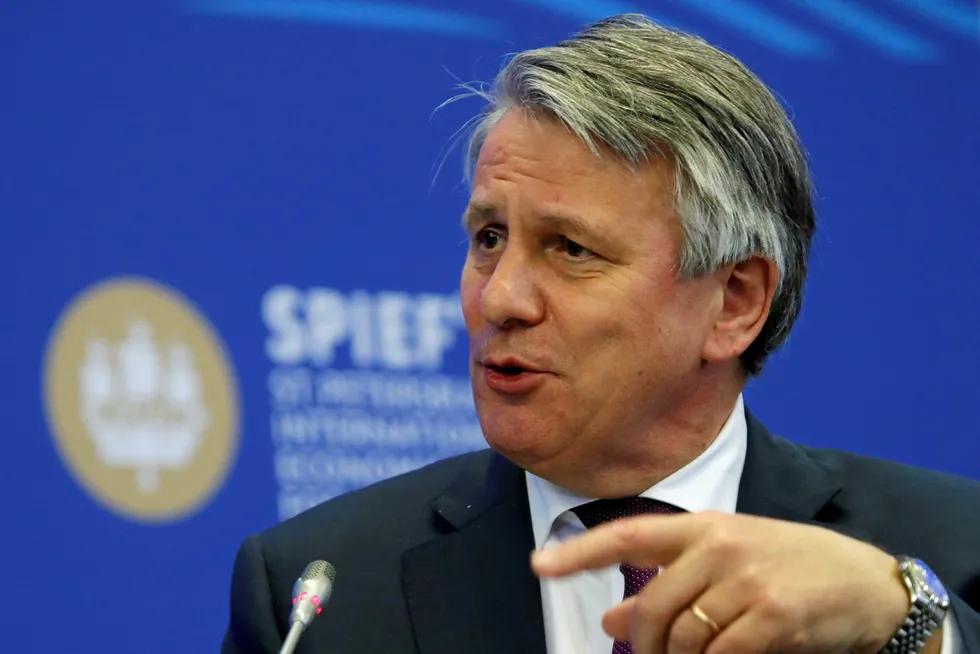 Pointing the way: Shell chief executive Ben van Beurden