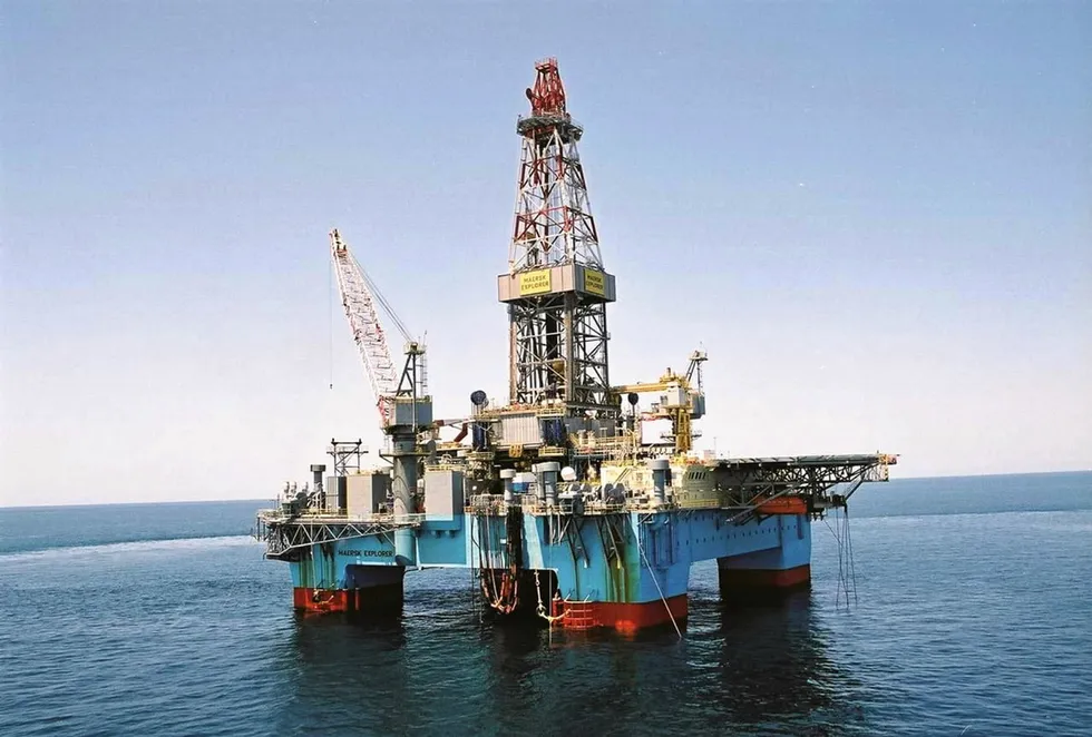 Brunei success: the Maersk Explorer drilling rig