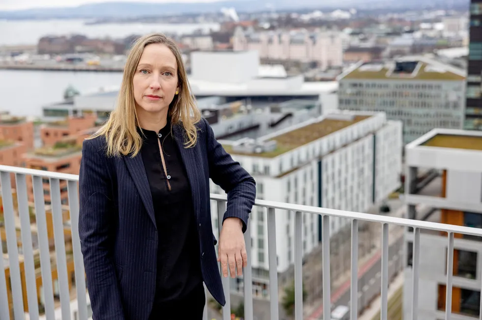 Sjeføkonom Kjersti Haugland DNB Markets er litt overrasket over boligprisenes negative retning.