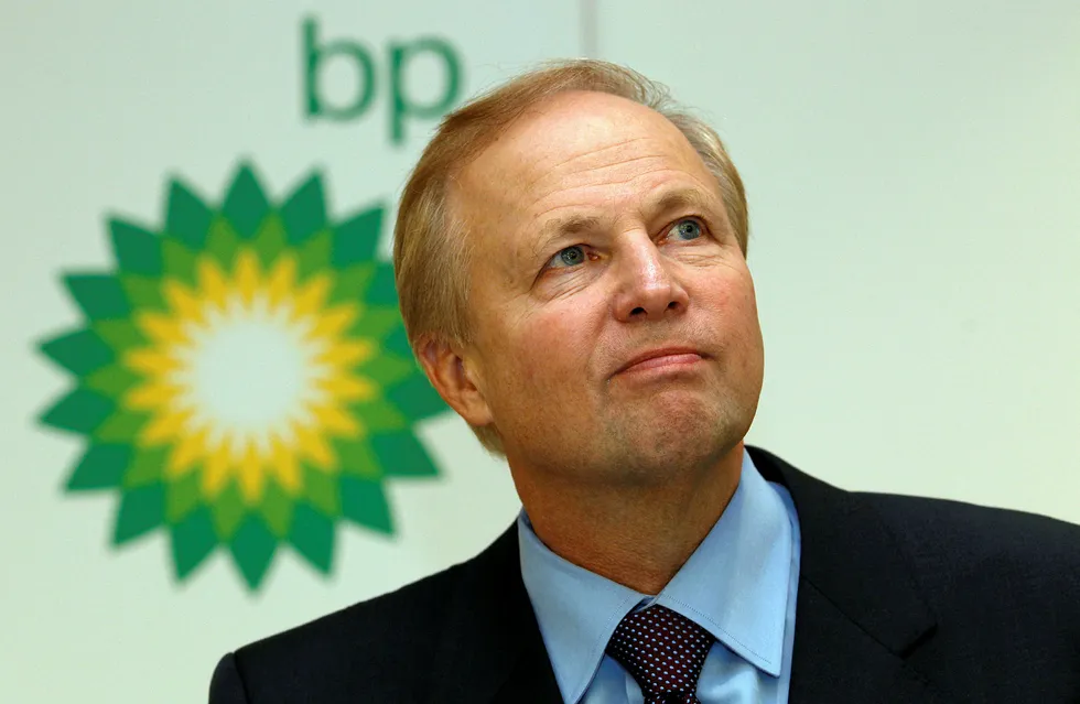 Looking ahead: BP chief executive Bob Dudley