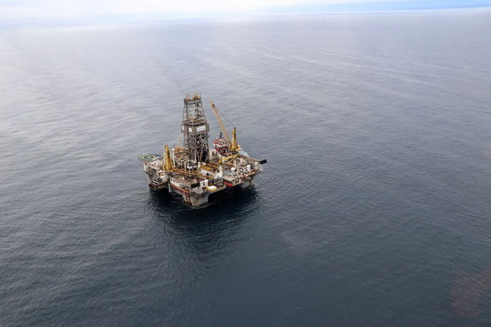 New well: the Transocean semi-submersible drilling rig Development Driller III